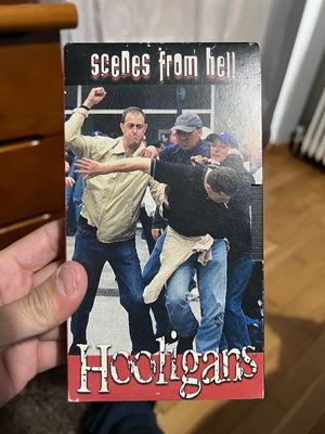 Hooligans video cassette used