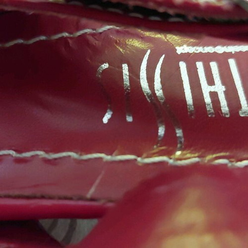 Esthissis red sandal like new, size 41