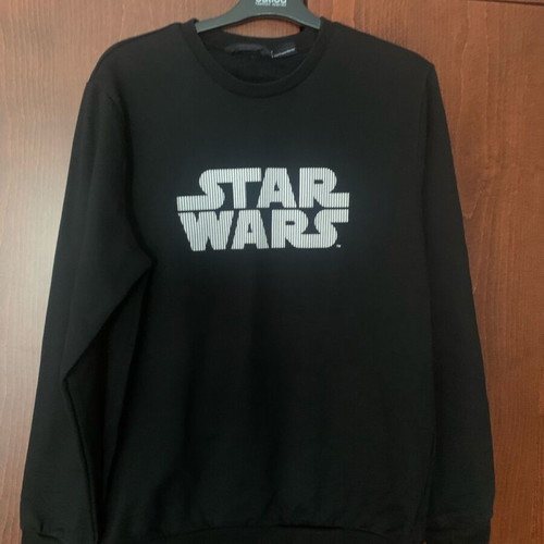 Star Wars sweatshirt used, black, size L for big boys