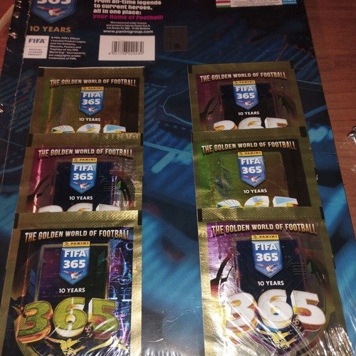 Panini FIFA-365 Sticker Packs 6 Pieces 2025 New