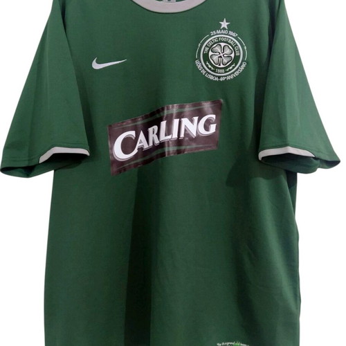 Samaras Celtic Nike Large Jersey 2007-2008 Authentic
