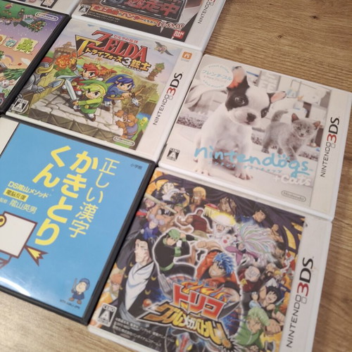 Nintendo DS & 3DS Games Bundle Like New, Japanese Language