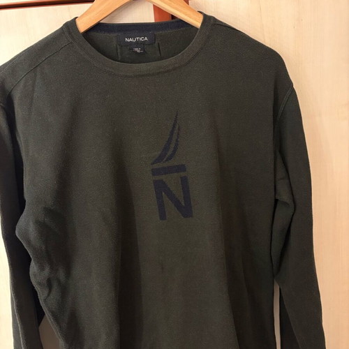 Nautica blouse size M green like new