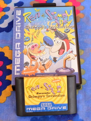 The Ren & Stimpy Show Presents: Stimpy's Invention Sega Mega Drive game like new