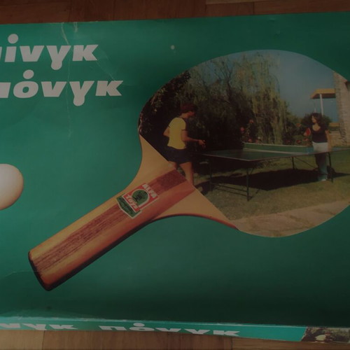 Ping-Pong Set 70s by Alfa Toys new