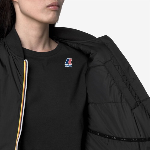 K-Way Le Vrai 4.0 Azelie Warm jacket, women's, black, M