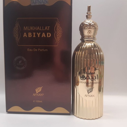 Afnan Mukhallat Abiyad 100ml unisex perfume new, authentic