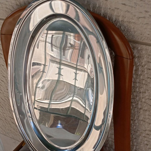 Zepter serving tray made of chrome like new, 40×60 cm