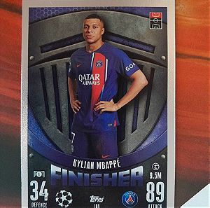 Topps Match Attax Champions League 23/24 Nr. 188 Kylian Mbappe Finisher