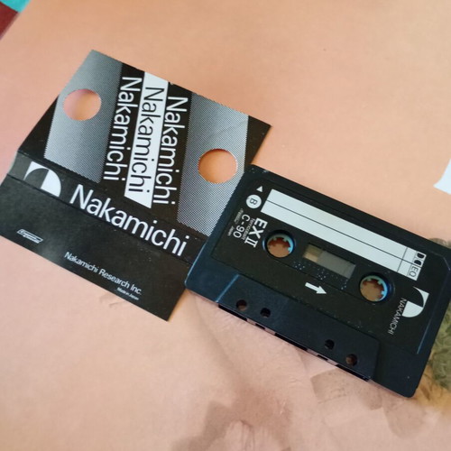 Nakamichi Ex-II C-90 cassette tape like new, collectible ferricobalt
