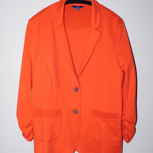Tom Tailor blazer used, orange, size M/L
