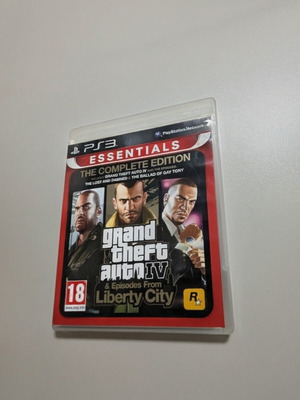 Grand Theft Auto IV The Complete Edition PS3 σαν καινούργιο με βιβλιαράκι