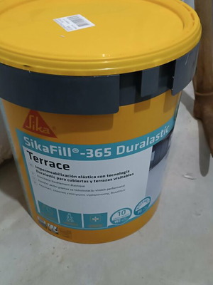 Sika Fill 365 white acrylic waterproofing 20 kg like new