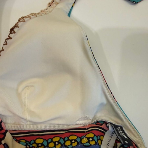Valery Prestige bikini set like new, multicolor floral print, size M