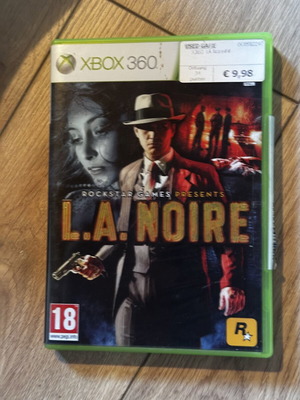 L.A. Noire Xbox 360 game like new with manual