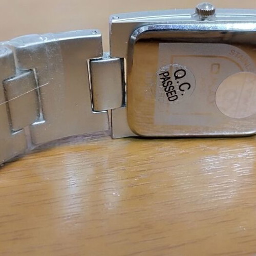 Omax Excellent Collection Millennium 2002 Tank watch, Japan Quartz