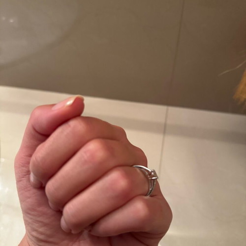 Swarovski ring like new, silver