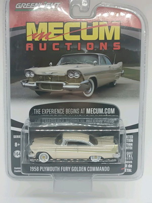 Plymouth Fury Golden Commando 1958 1:64 new