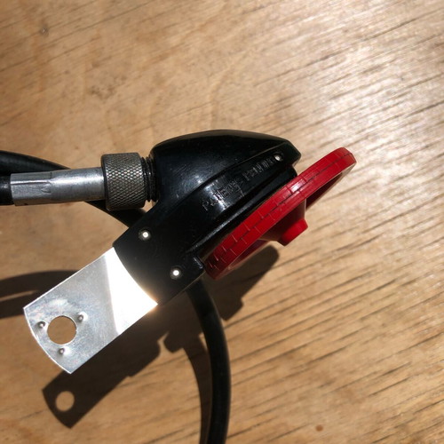 Blaustern Bicycle Speedometer new with minor scratches and crack
