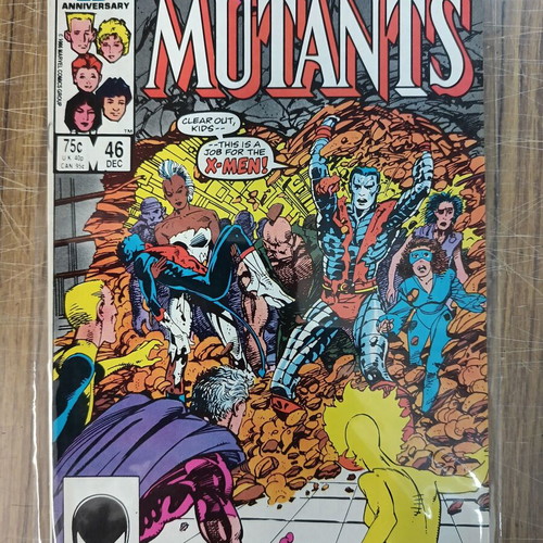 New Mutants Marvel Comics used, foreign language issue 46