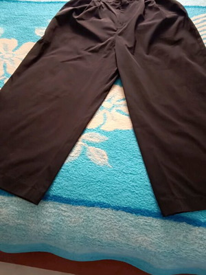 Zara wide-leg pants black like new, XXL