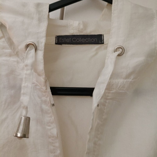 Women's spring jacket white large like new