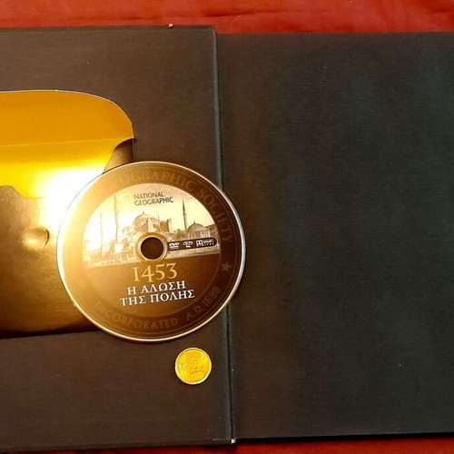 1453 The Fall of the City National Geographic book with DVD used