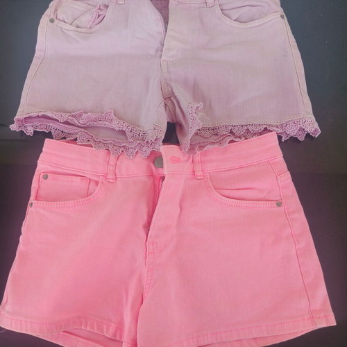 Zara girls' shorts pack of two, like new, size 152 cm