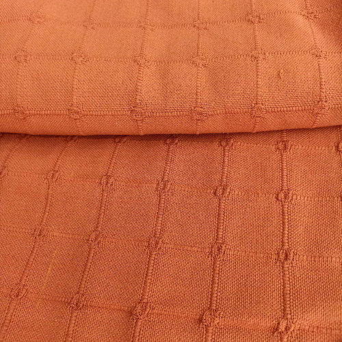 Summer throw set new 2 pieces cotton brick color