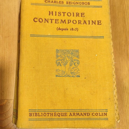 Histoire Flcontmporaine used book, 1920s, French