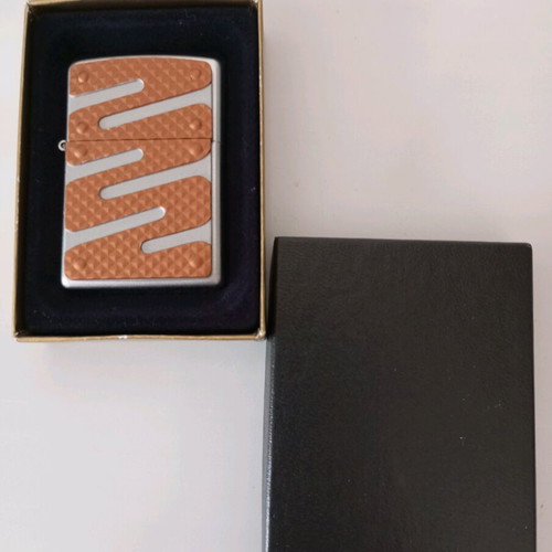 Zippo lighter new collectible windproof with embossed details