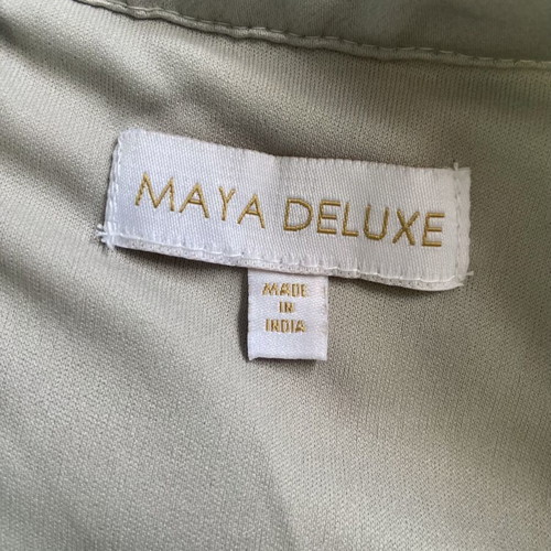 Maya Deluxe pastel gray maxi tulle skirt new, size L