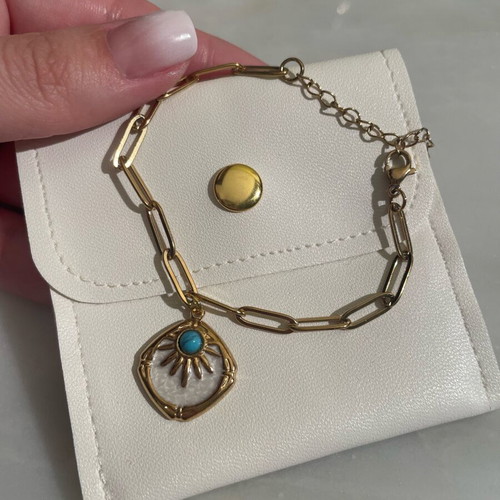 Handmade bracelet with charm new