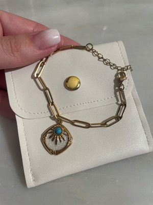 Handmade bracelet with charm new