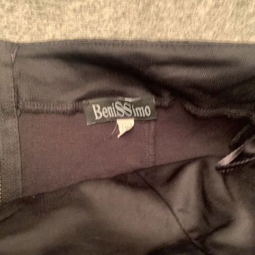 Benissimo Bustier with Lining Size S Like New Black