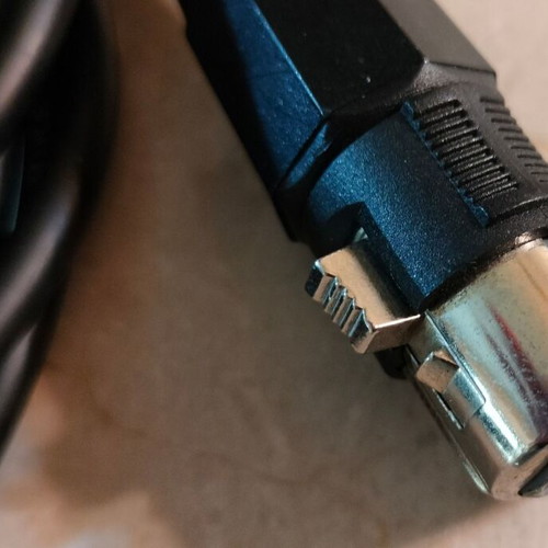 XLR to 3.5mm Mini Jack Microphone Cable 5m like new