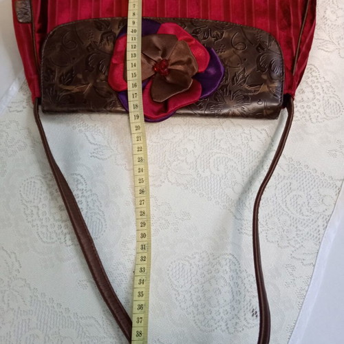 Marks & Spencer Per Una velvet handbag new, early 2000s