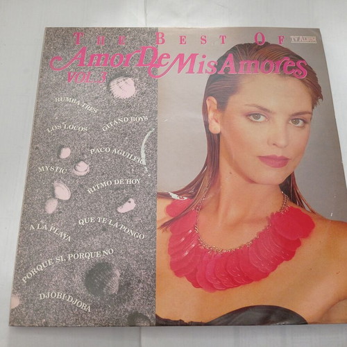 The Best Of Amor De Mis Amores Vol. 3 vinyl record new, Latin