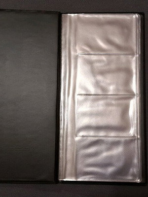 Business card holder Bantex new, holds 96 cards