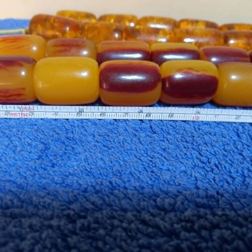 Worry beads used, large size set of 2, table decoration