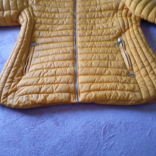 Women's jacket like new, yellow-orange, XL-XXL