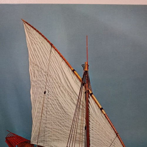 Glifanal promotional card used with ship design