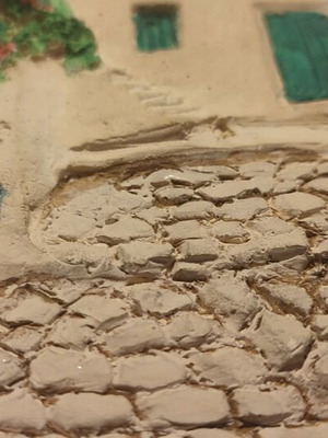 Vintage souvenir used from Paros
