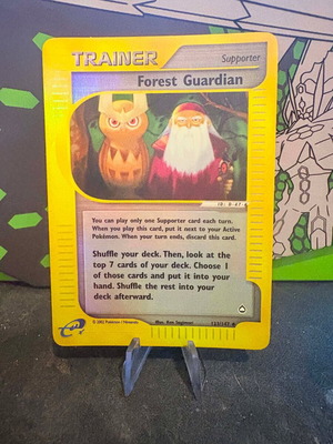 Forest Guardian Reverse Holo Pokémon Card #123/147 Aquapolis 2003 used