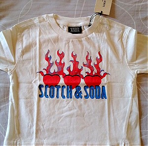 SCOTCH &SODA μπλουζακι για κοριτσάκι 4 ετών μείωση τιμής απο 22 σε 15 ευρώ