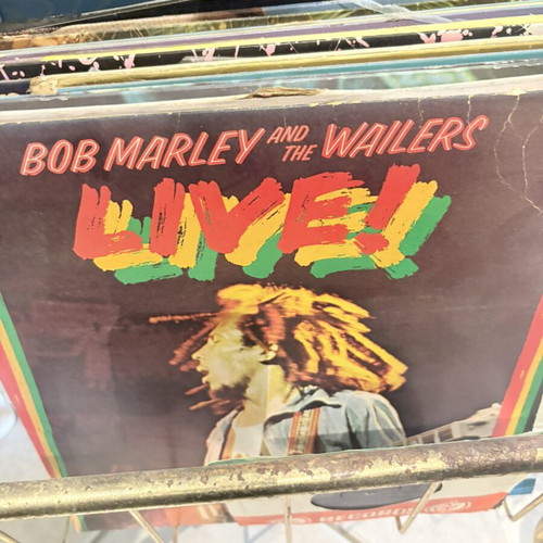 Bob Marley and The Wailers Live! vinyl record