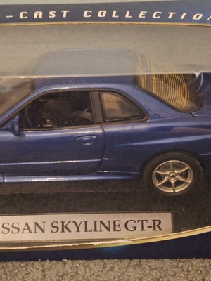 2002 Nissan Skyline GT-R 1/18 μεταλλικό μοντέλο αυτοκινήτου
