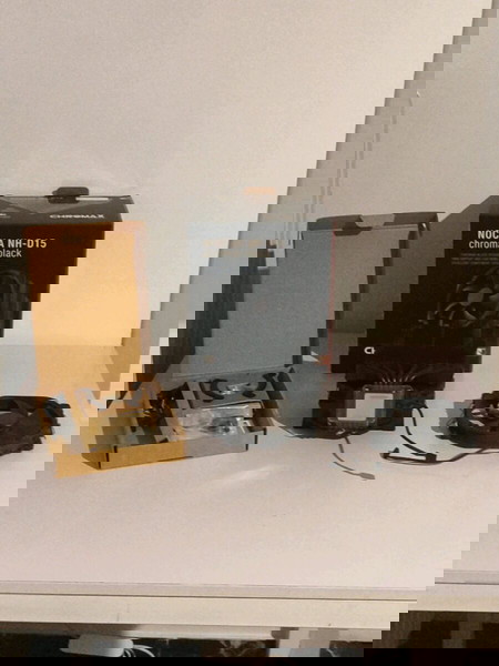 Noctua NH-aD15 chromax black CPU cooler Ψήκτρα επεξεργαστή