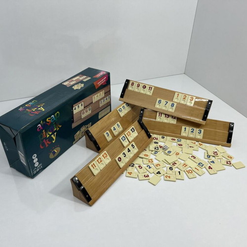 Wooden Rummy set new