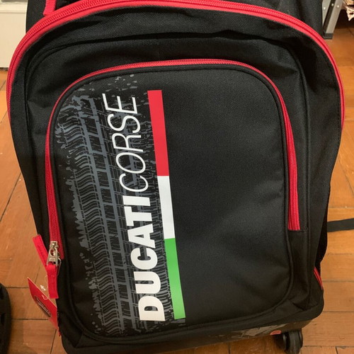 Σακίδιο πλάτης trolley Ducati, μαύρο